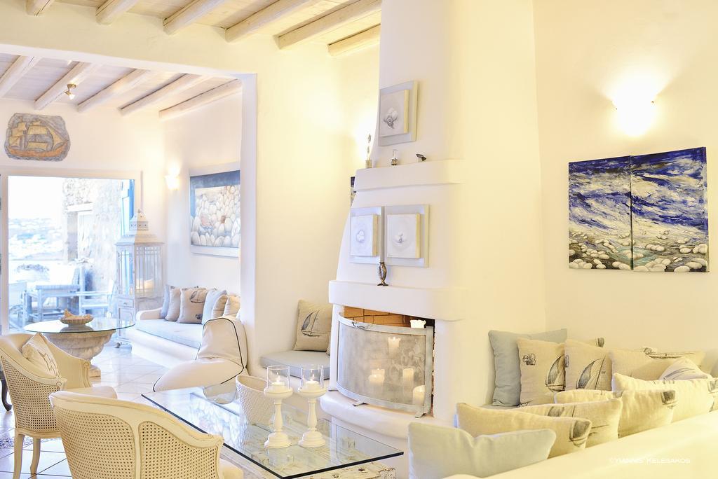 อีเจี้ยน เพิร์ล วิลลา Villa Mykonos Town ภายนอก รูปภาพ